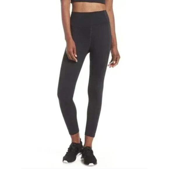 NWT Girlfriend Collective Black Compressive High-Rise Legging Sz XS Activewear - Picture 1 of 9